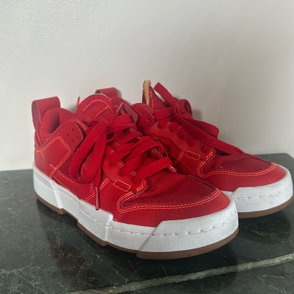 Nike Shoes - Red Nike sneakers - low disrupt dunks
